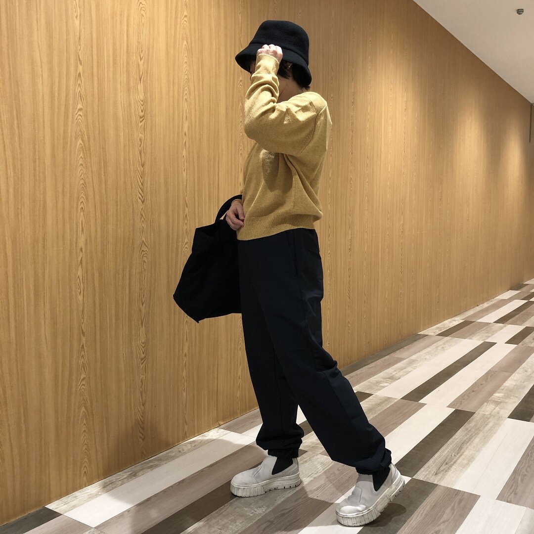 防風起毛ジョガーパンツ