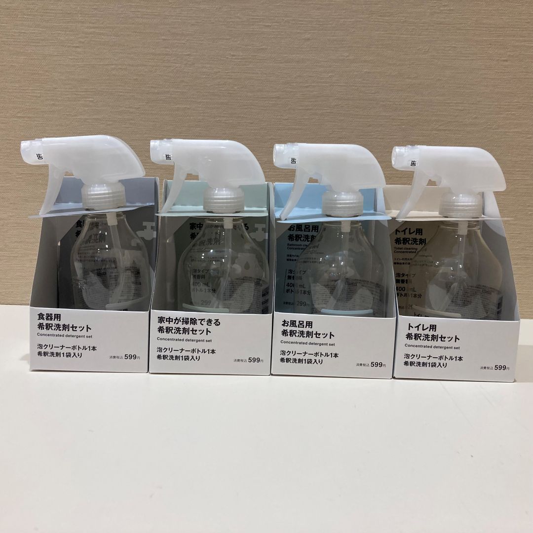 希釈洗剤