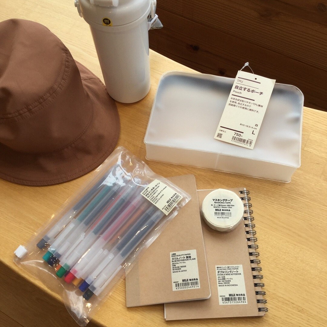 無印良品　文具いろいろセット 錦糸町パルコ】夏休みのおススメ！「お出かけ文房具セット」｜無印良品