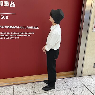 【500エスカ】身長165cm