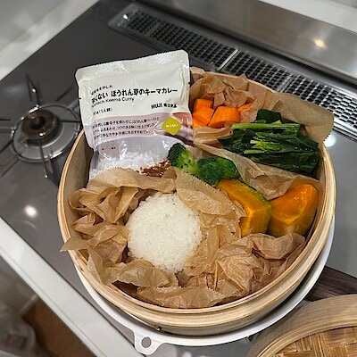 【イオンモール津南】 蒸篭（せいろ）de いろいろクッキング。