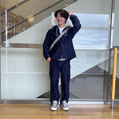 紳士 木の実から作ったカポック混モールスキン カバーオール | 無印良品