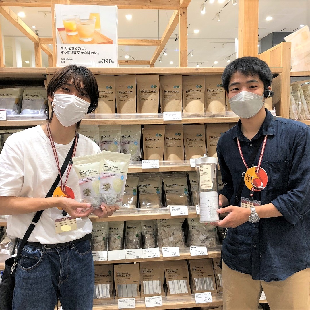 【イオンモール福岡伊都】白桃グリーンティー試飲