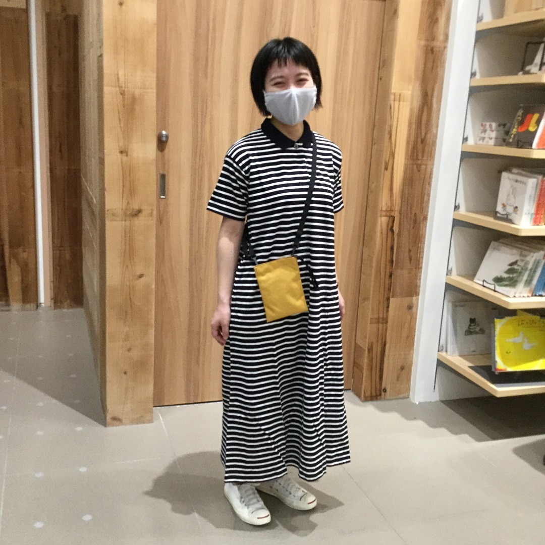 最大60％オフ！　ルームウエア　無印良品　ボーダーワンピース