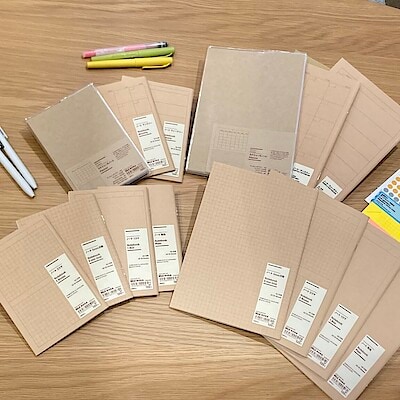 【イオンモール福岡伊都】自分らしく毎日を記録するノート