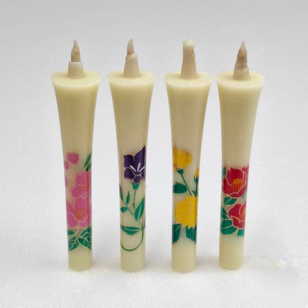 （周年祭企画）ワークショップ　転写和ろうそくを作ろう 