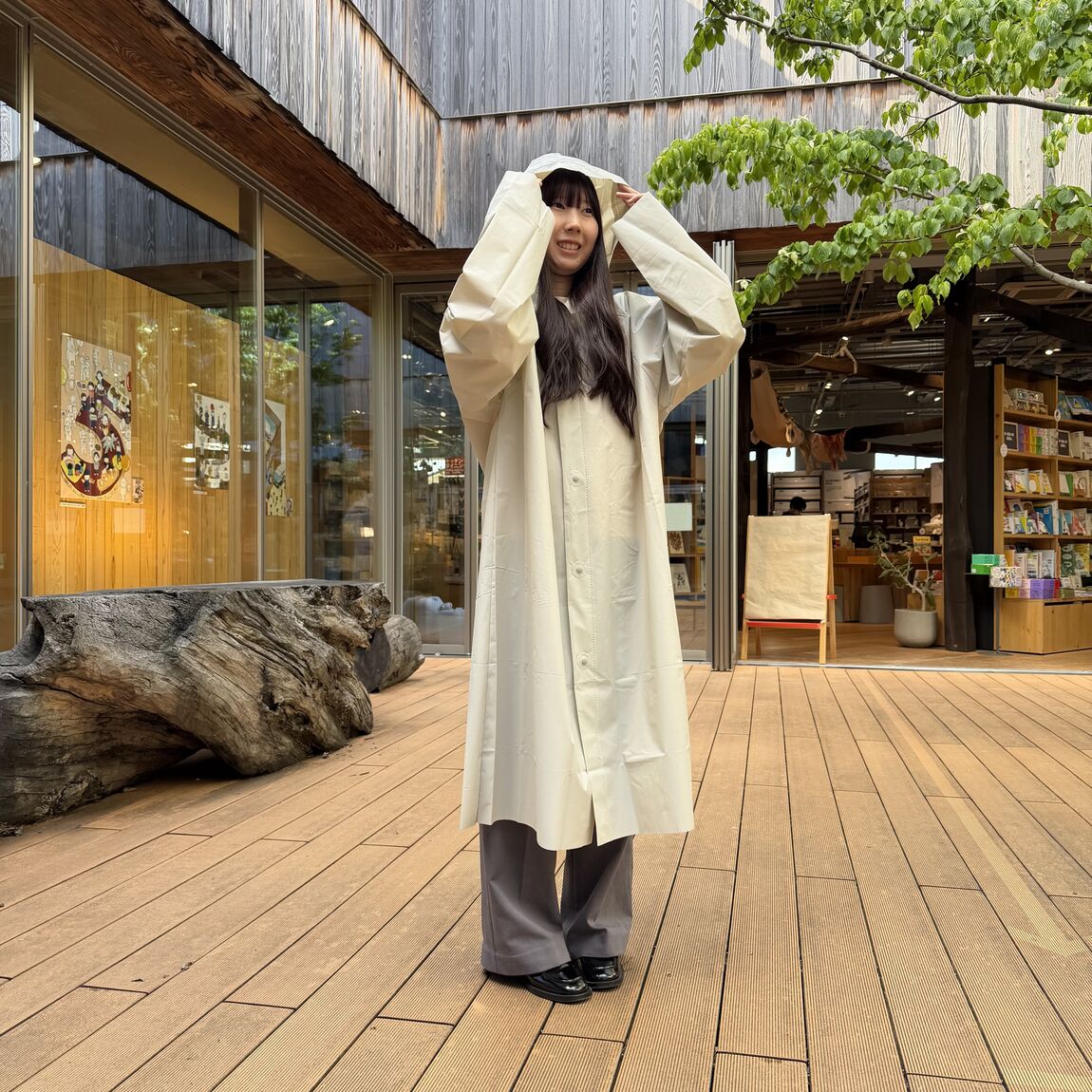 【野々市明倫通り】ロングレインコートとレインパンツのご紹介