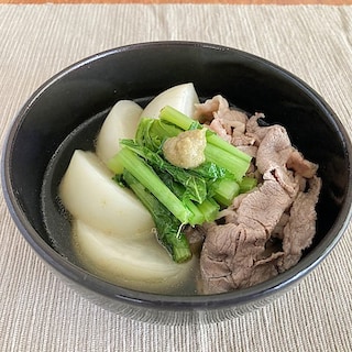 【京都山科】かぶの肉吸い｜季節野菜のレシピ