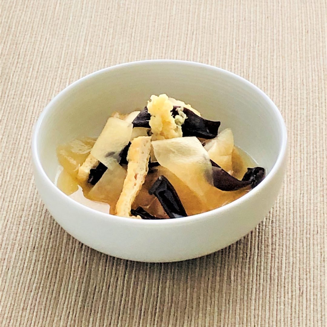 キービジュアル画像：【京都山科】リボン大根と生きくらげのさっと煮｜あしたのキッチンカウンター