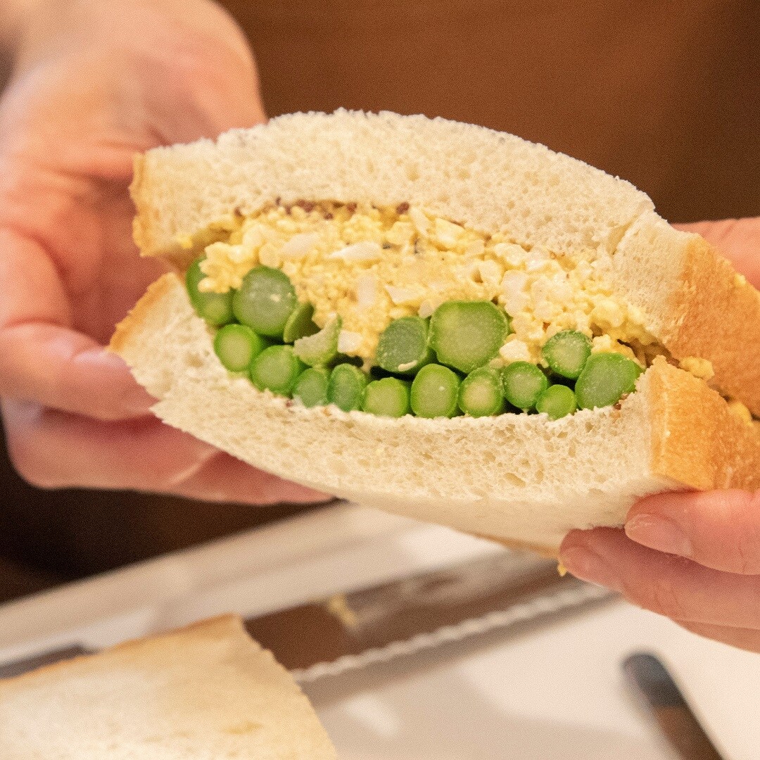 【京都山科】アスパラサンドは春の味｜青果売場より