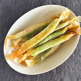 【京都山科】さやいんげんのレモン春巻き｜あしたのキッチンカウンター