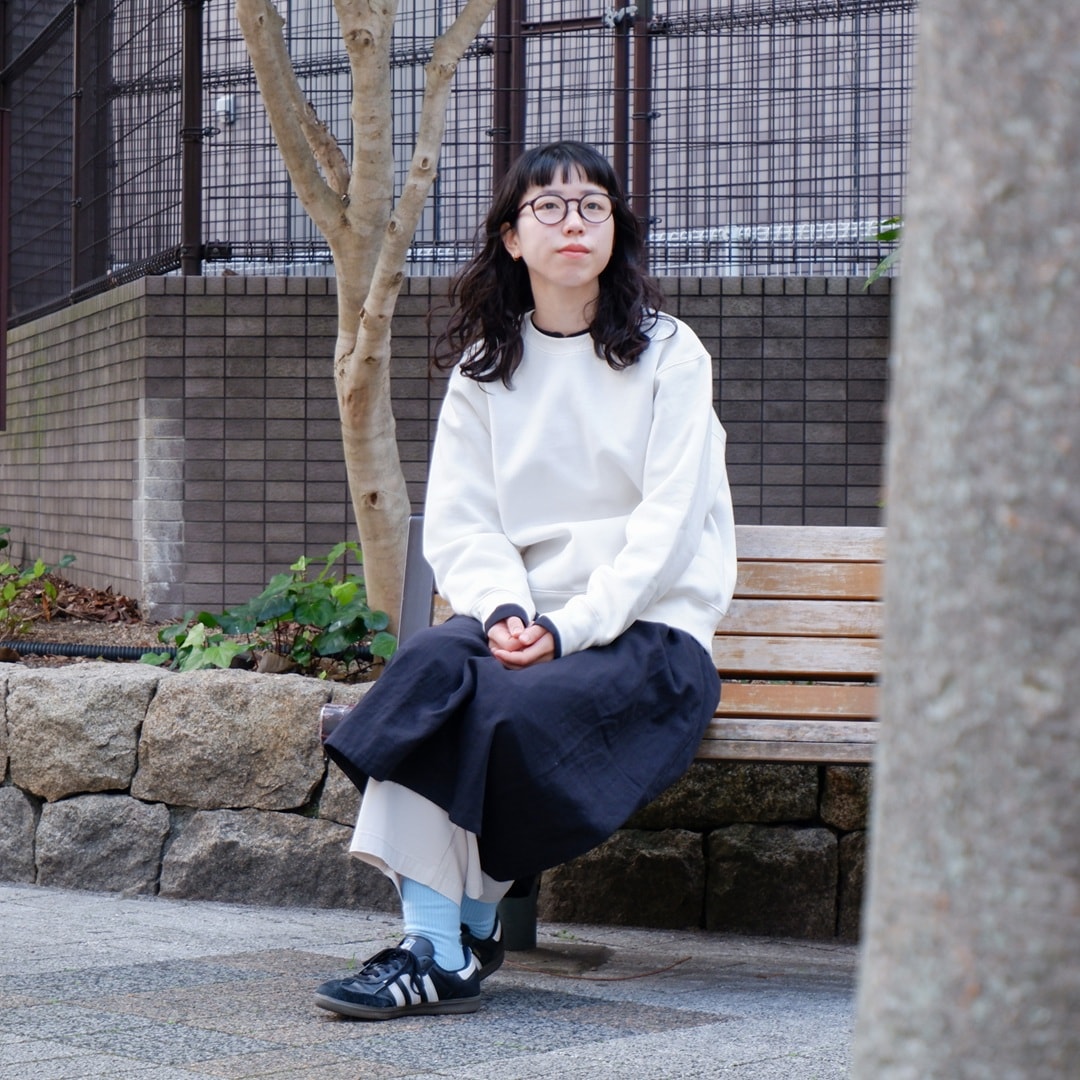 【京都山科】スウェットで冬と春、わたしの着回し｜スタッフコーディネート