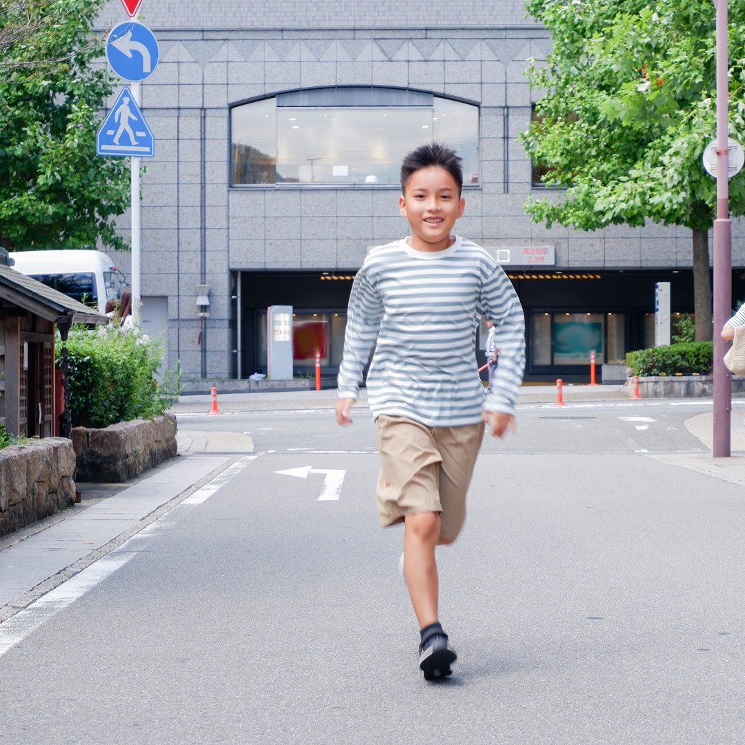 【京都山科】MUJIとまだ遊び足りない秋｜子供服コーディネート