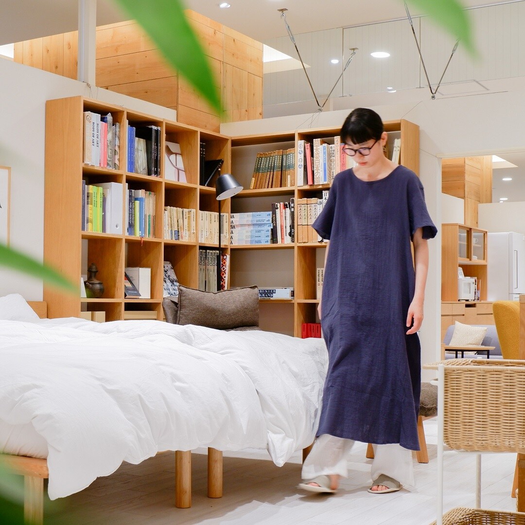 【京都山科】柳のようにしなやかな着心地｜スタッフコーディネート