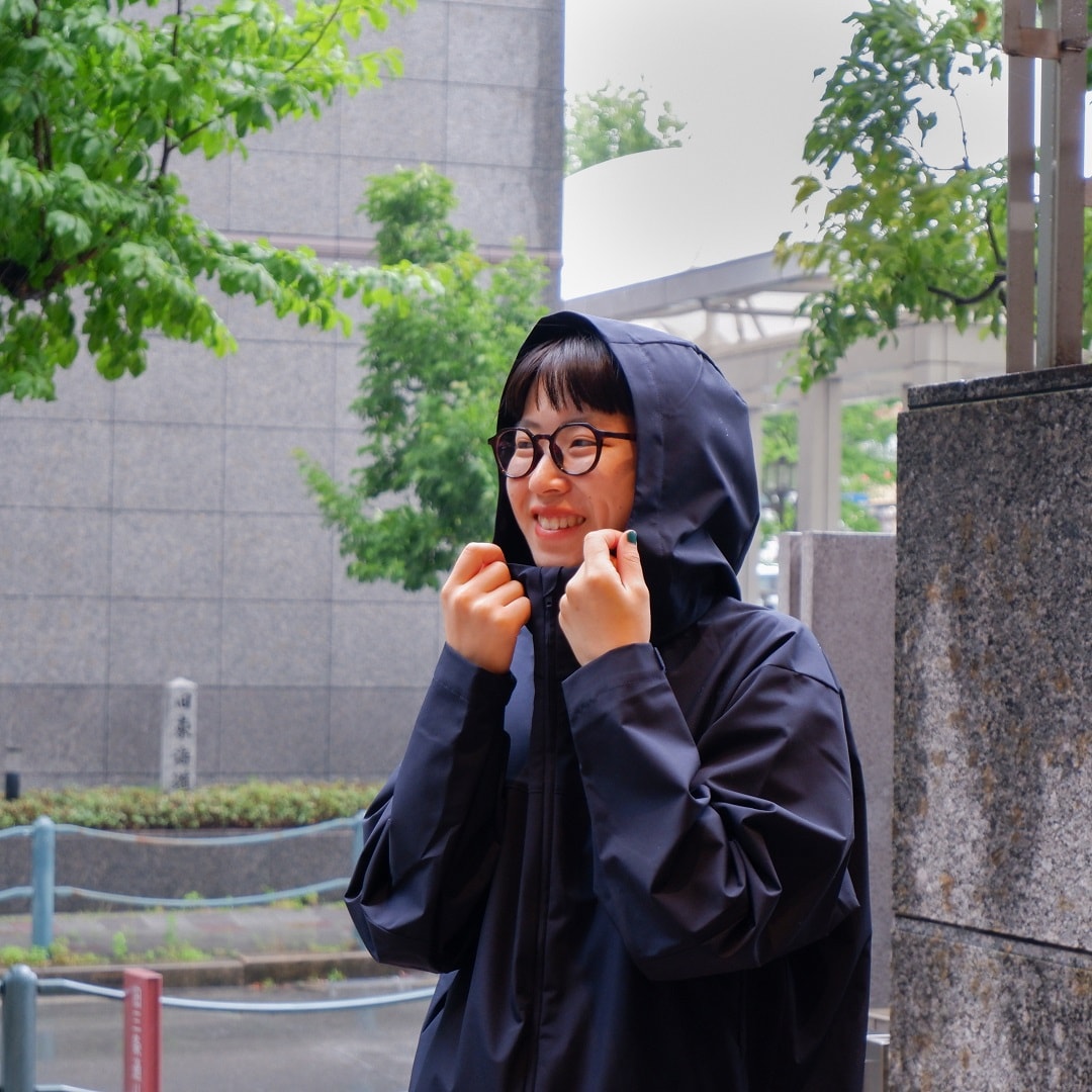【京都山科】1枚あれば雨の日も安心｜スタッフコーディネート