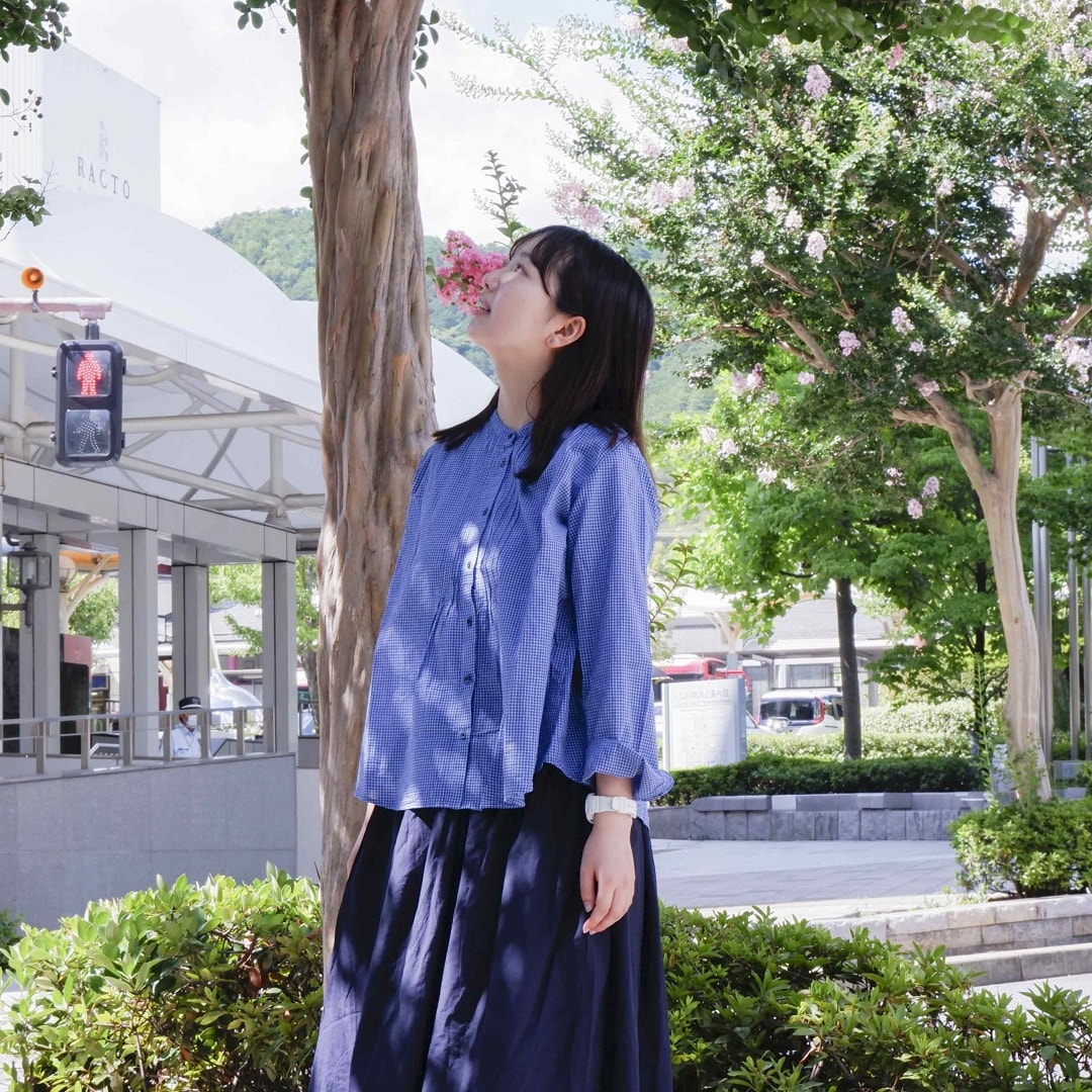 【京都山科】綿には綿の涼しさがある｜スタッフコーディネート