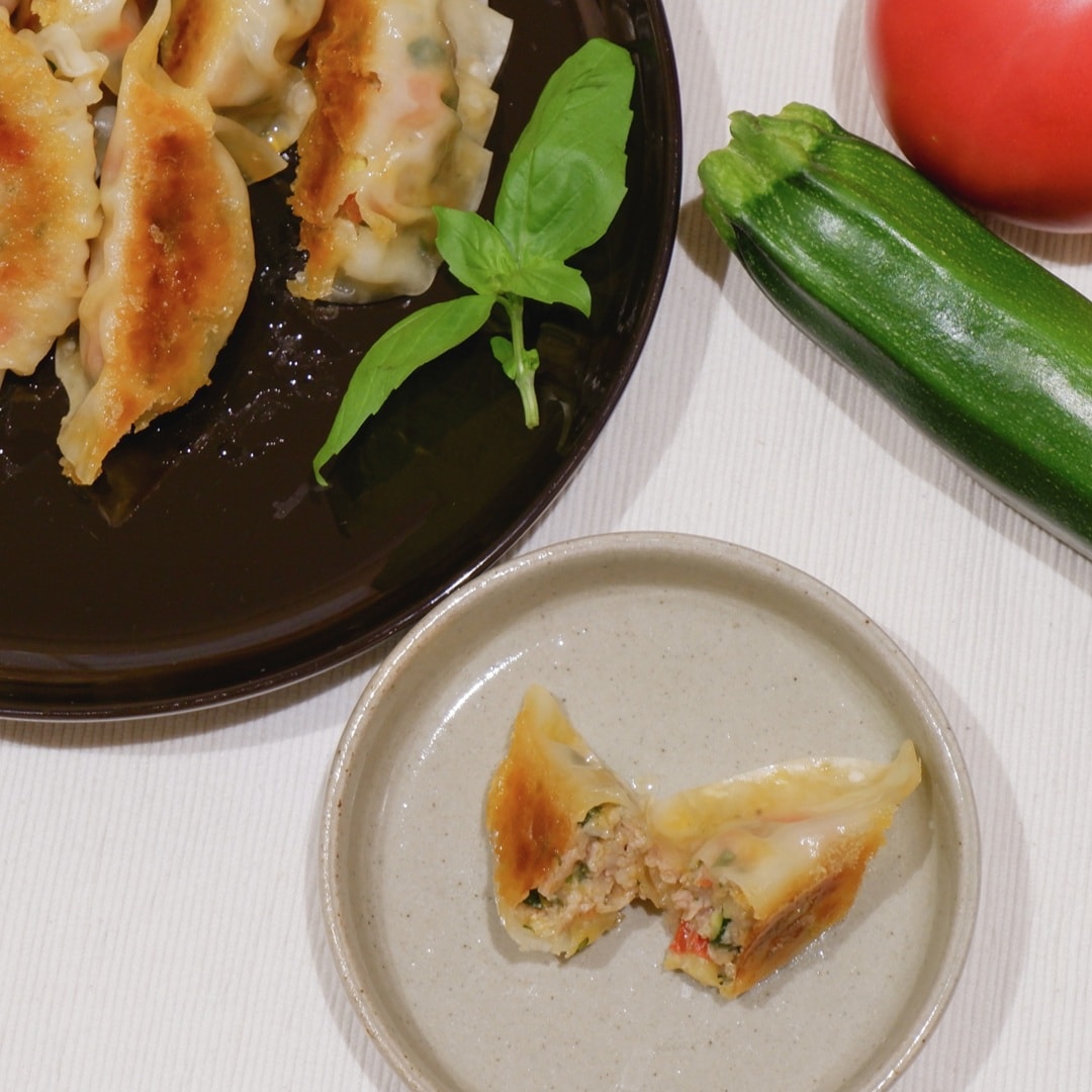 【京都山科】夏に食べる、イタリアン餃子｜いっしょにつくろう