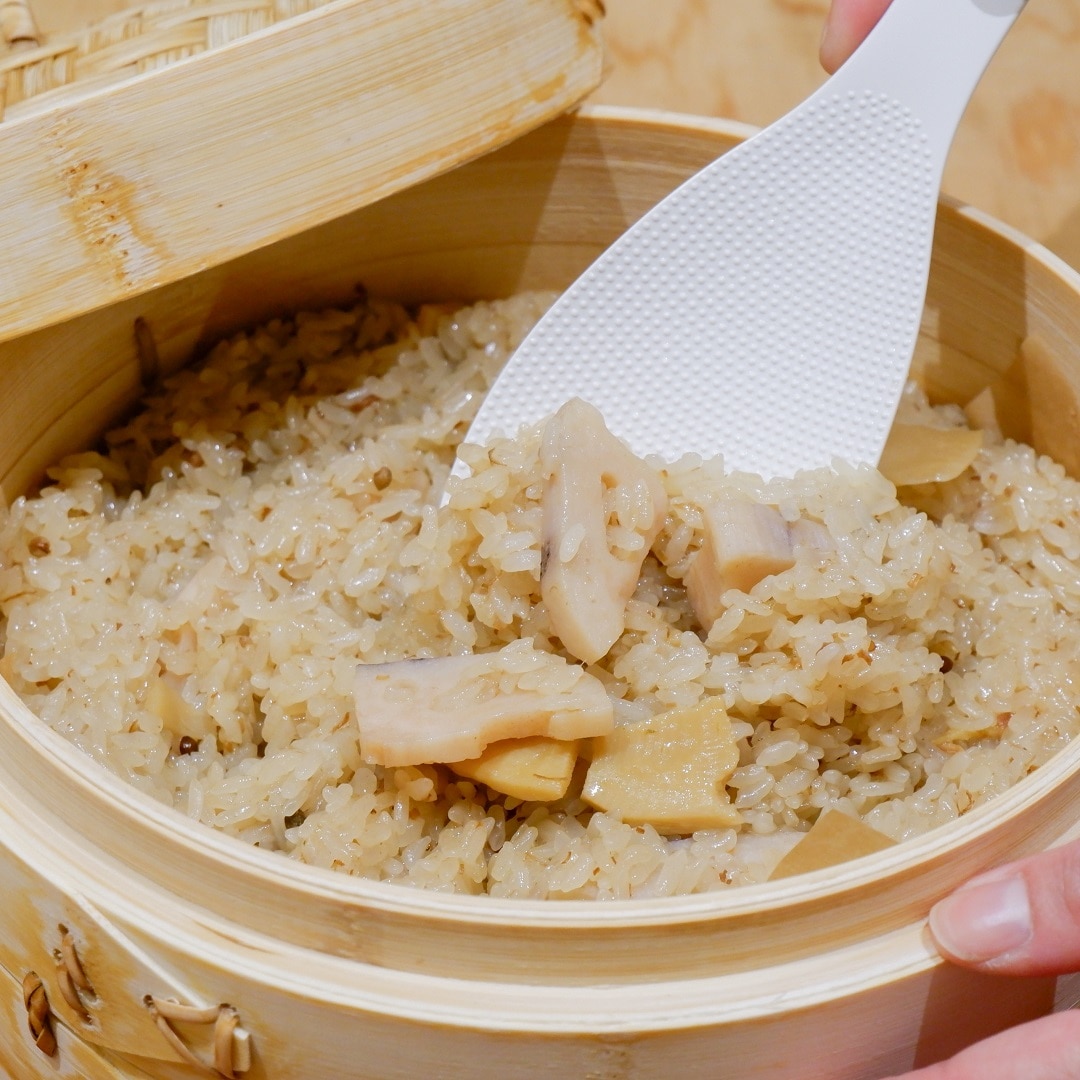 【京都山科】手軽に主役級。せいろでおこわ｜いっしょにつくろう
