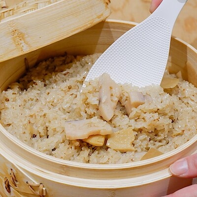 【京都山科】手軽に主役級。せいろでおこわ｜いっしょにつくろう