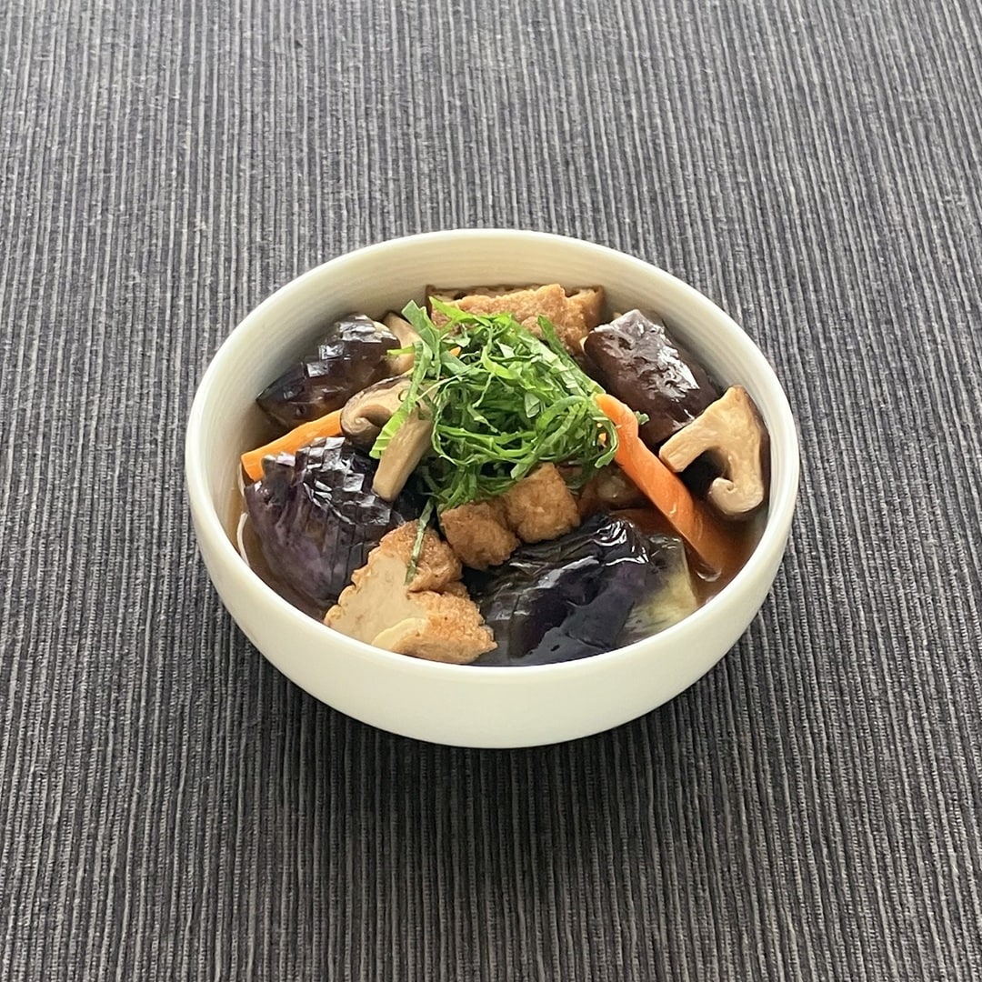 【京都山科】なすと厚揚げの炊いたん｜あしたのキッチンカウンター