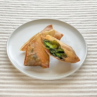 【京都山科】菜の花のチーズ春巻き｜季節野菜のレシピ