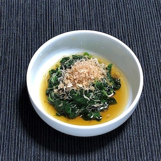 【京都山科】モロヘイヤの柚香和え｜季節野菜のレシピ