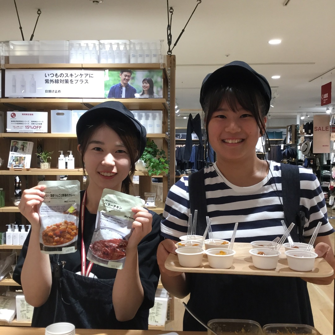 キービジュアル画像：❝毎日試食❞実施中