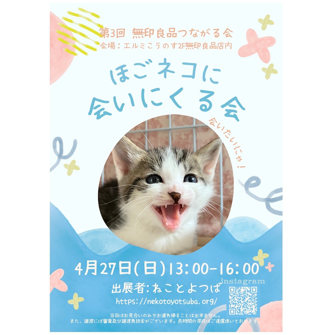 【エルミこうのす】保護猫 会いに来る会②
