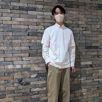 【心斎橋パルコ】天竺編みクルーネック半袖Ｔシャツ