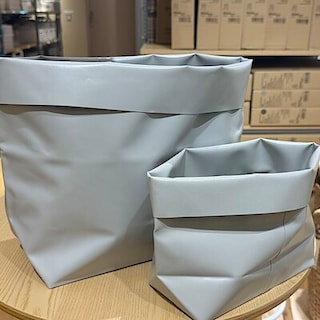 【心斎橋パルコ】折って高さが変えられるターポリン収納ケースのご紹介