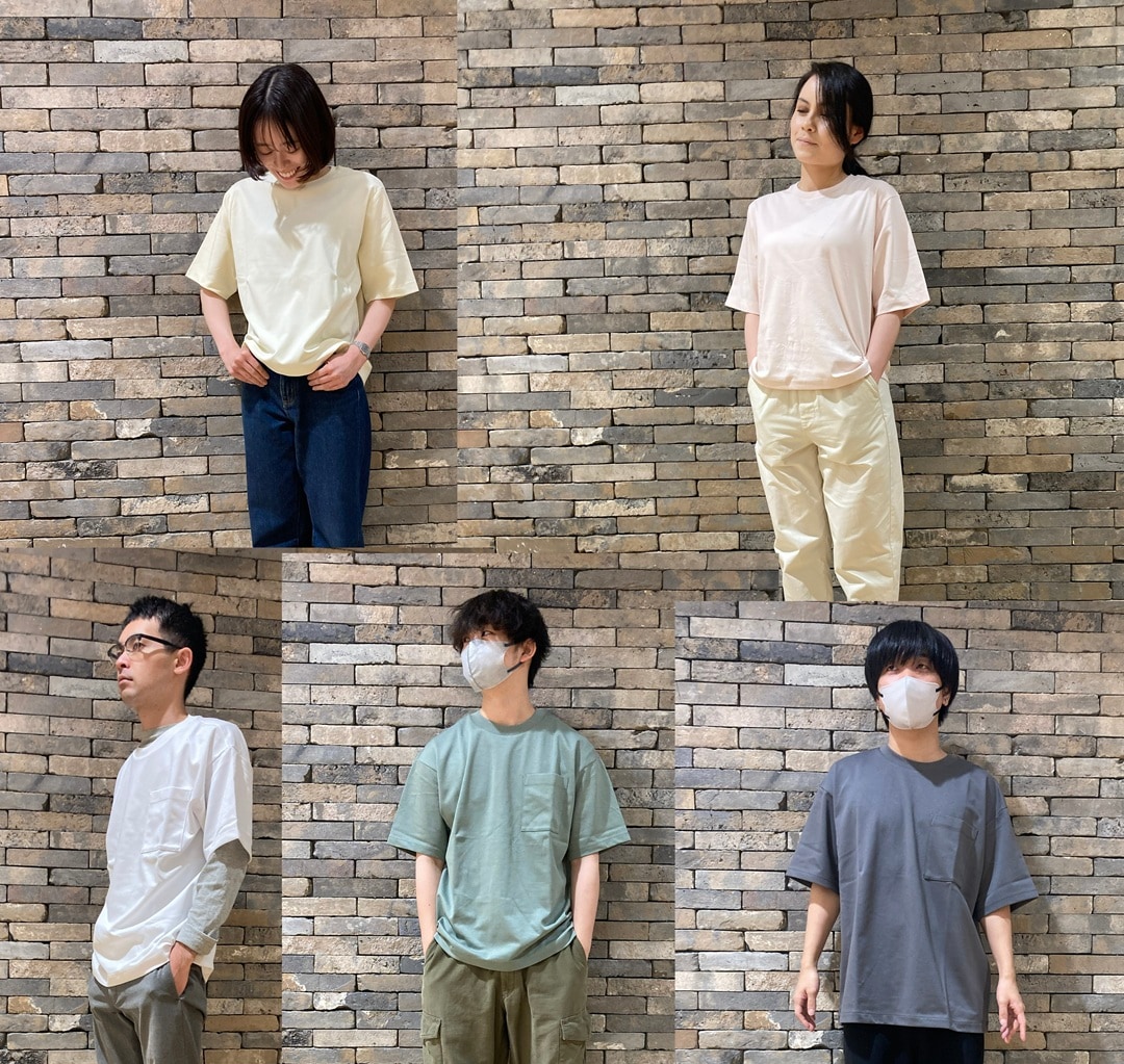 【心斎橋パルコ】今日は何色のTシャツを着よう　涼感UVカット半袖Tシャツ