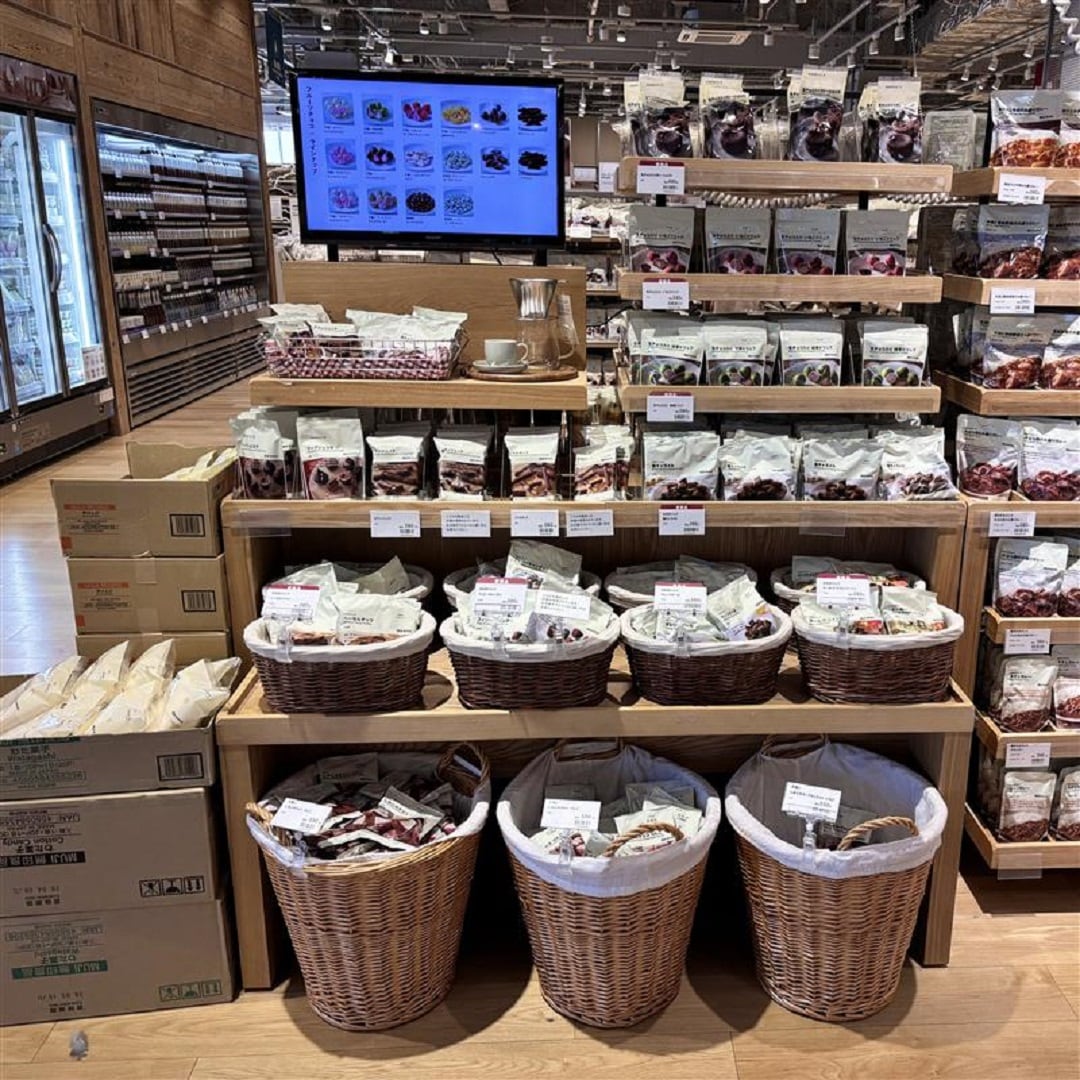 チョコレートの売場