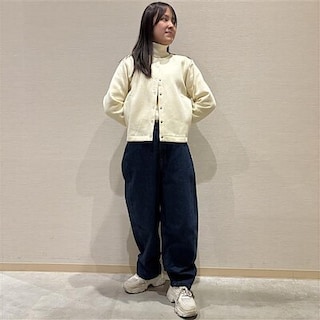 【ガーデンズ千早】洗える　ウール　ハイゲージ　リブ　タートルネックセーター