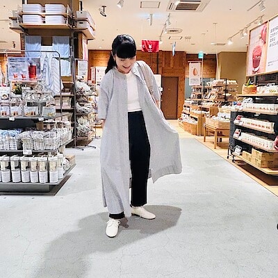 【イオンスタイル河辺】　涼しく過ごす、服。