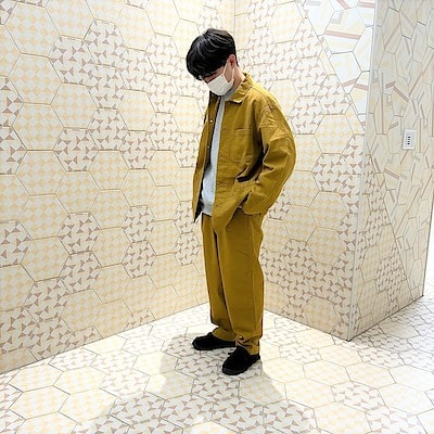 【NEWoManYOKOHAMA】スタッフおすすめ　木の実から作ったカポック混　カバーオール 