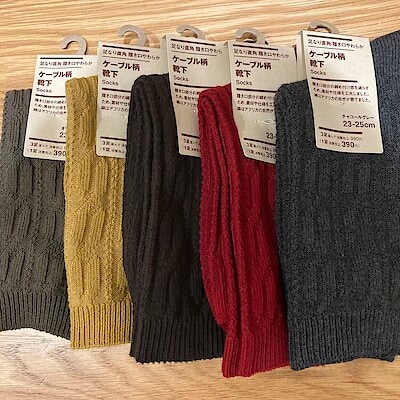 【イオンモール草津】靴下秋色入荷しています