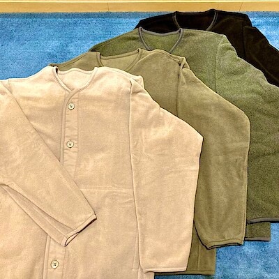 【イオンモール草津】素材に還るフリースカーディガンのご紹介