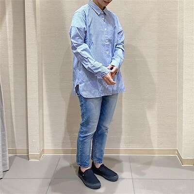 【イオンモール高の原】リニューアルした洗いざらしブロード長袖シャツ