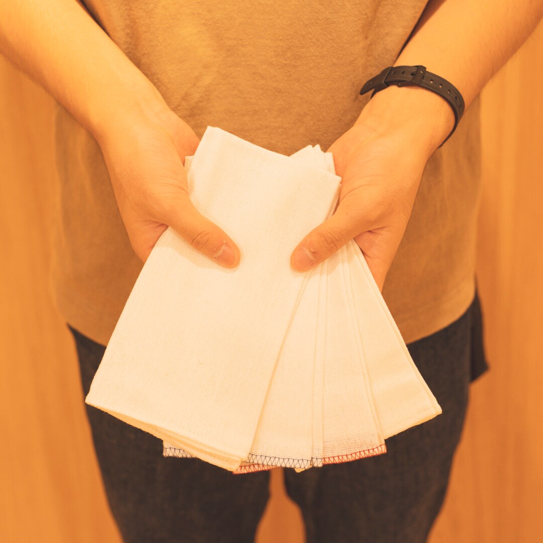 キービジュアル画像：多用途で使える！便利な落ちわたふきん　