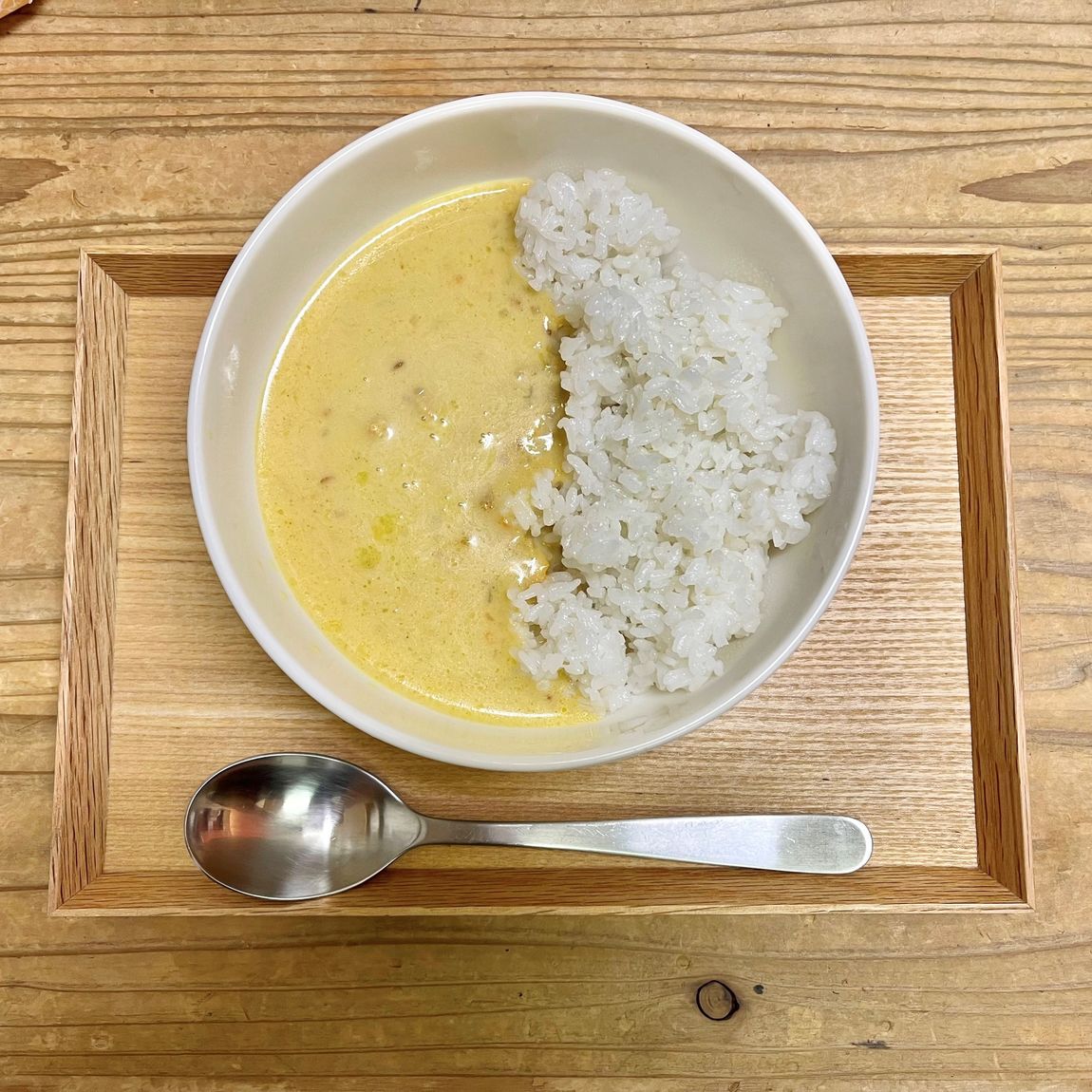 レモンクリームチキンカレー