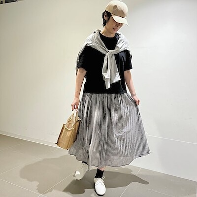 【ラスカ茅ヶ崎】UVカットコーディネート 身長172㎝