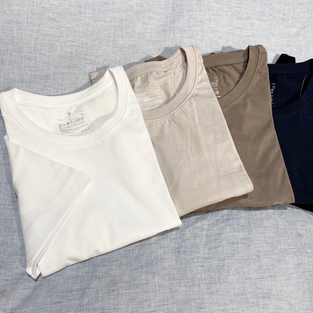 【明石ビブレ】毎日着たい。無印良品の定番Tシャツ990円