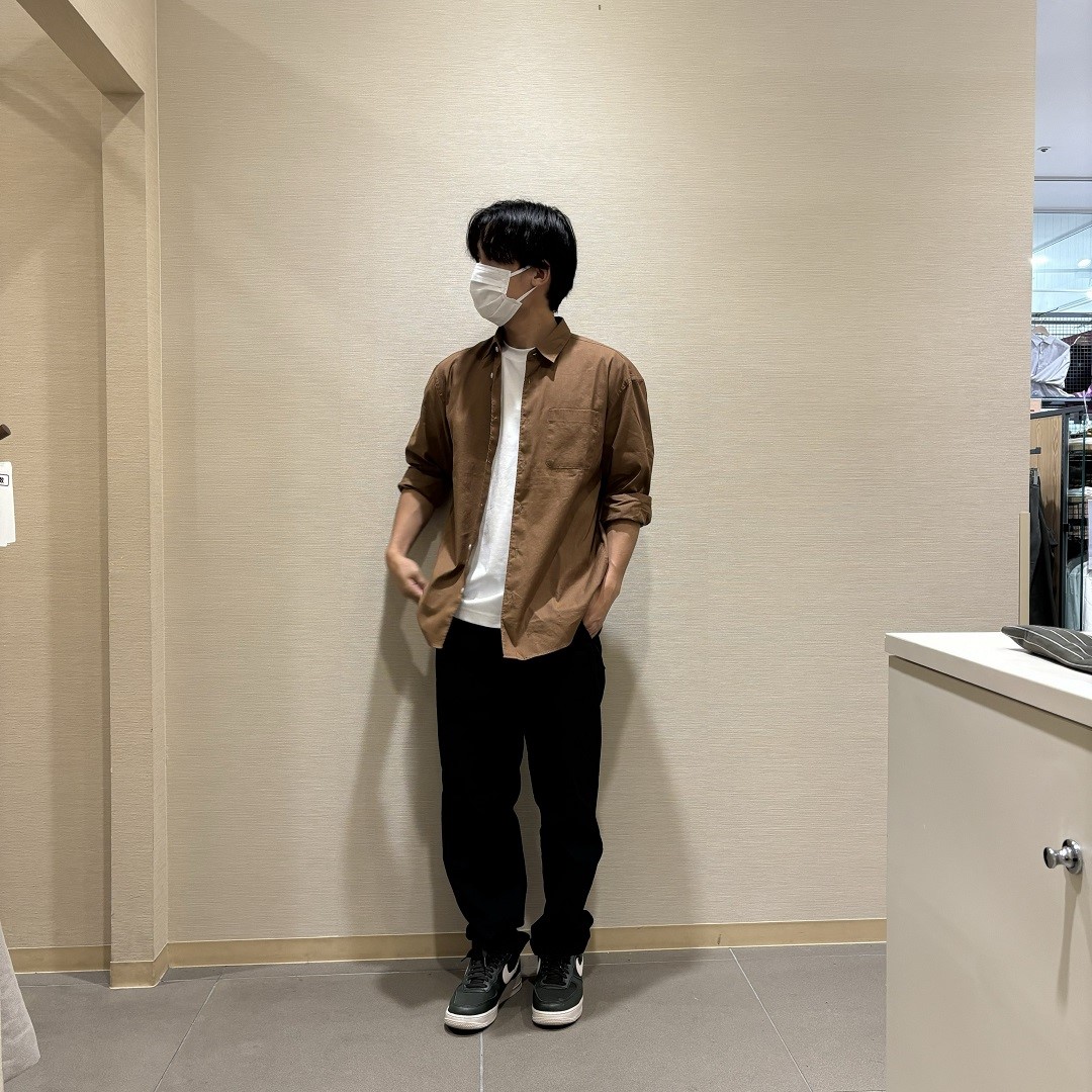 紳士　洗いざらしデニムイージーパンツ