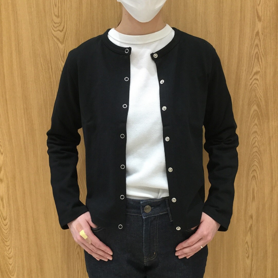 【イオンモール札幌発寒】太番手天竺編みカーディガン