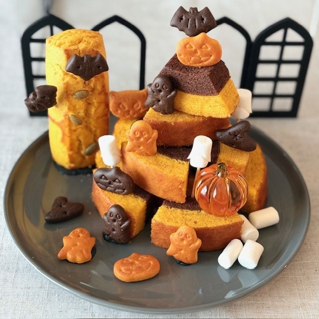 ゴーストキャッスル　ハロウィンプレート