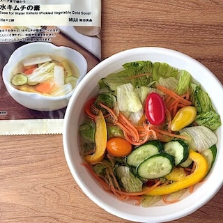 【調布パルコ】新商品『スープまで味わう水キムチの素』　調理例ご紹介