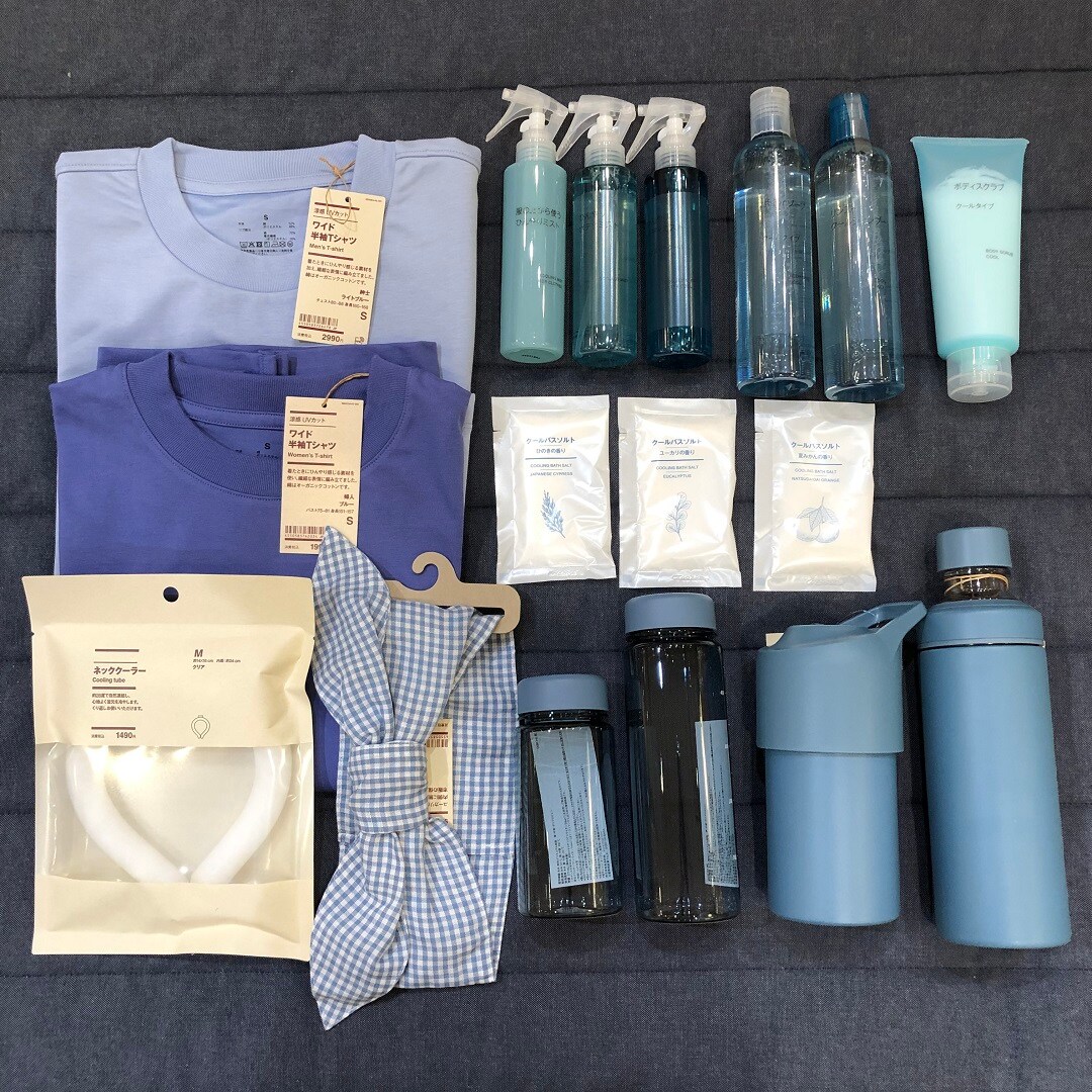 【MARK IS 静岡】新商品│MUJIの青色の「夏のもの」あつめました。