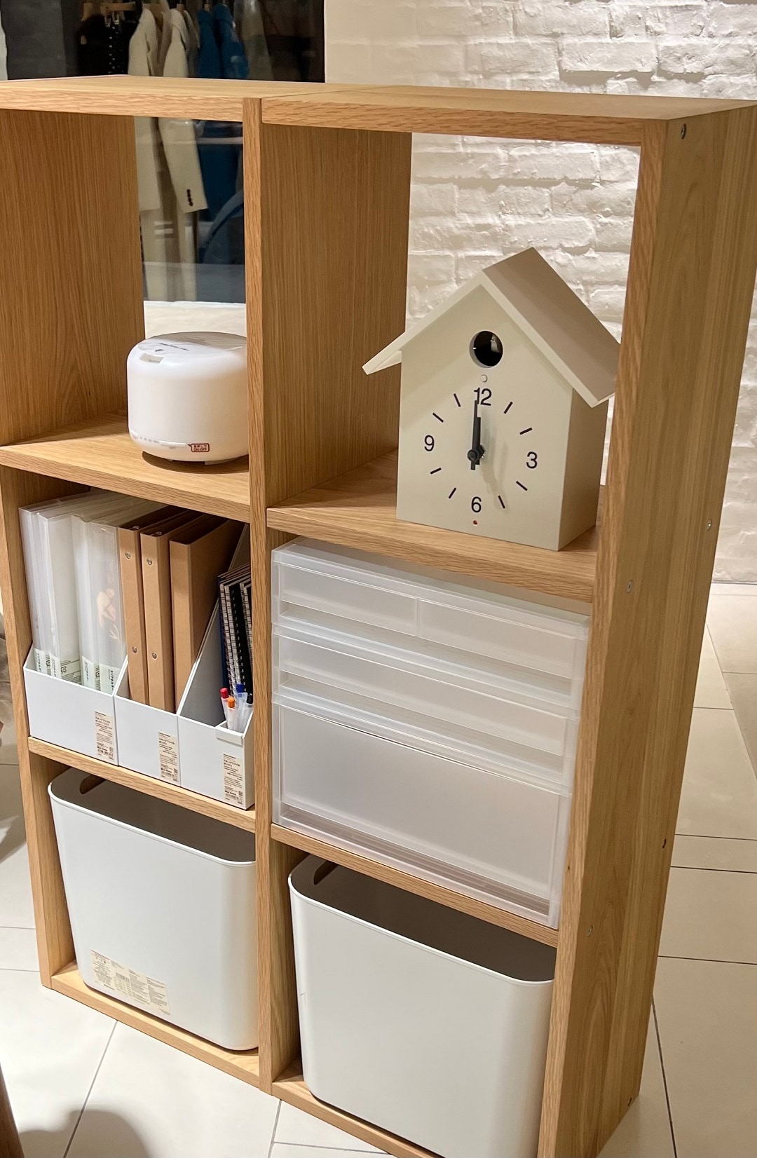 天王寺MIO】スタッキングシェルフの組み立て方｜ 無印良品