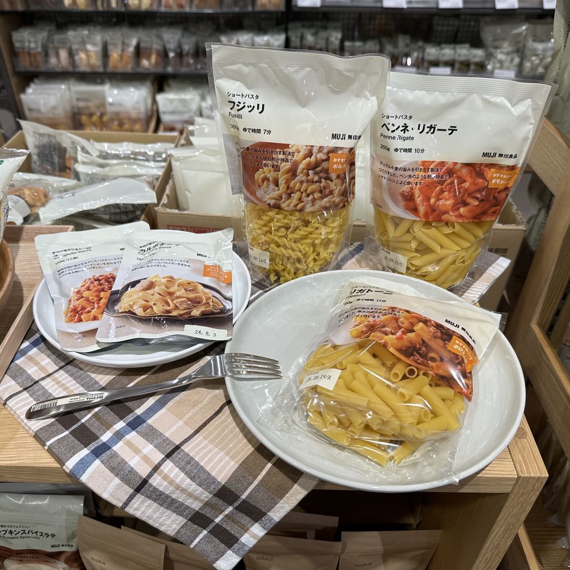 素材の旨みひき立つパスタ