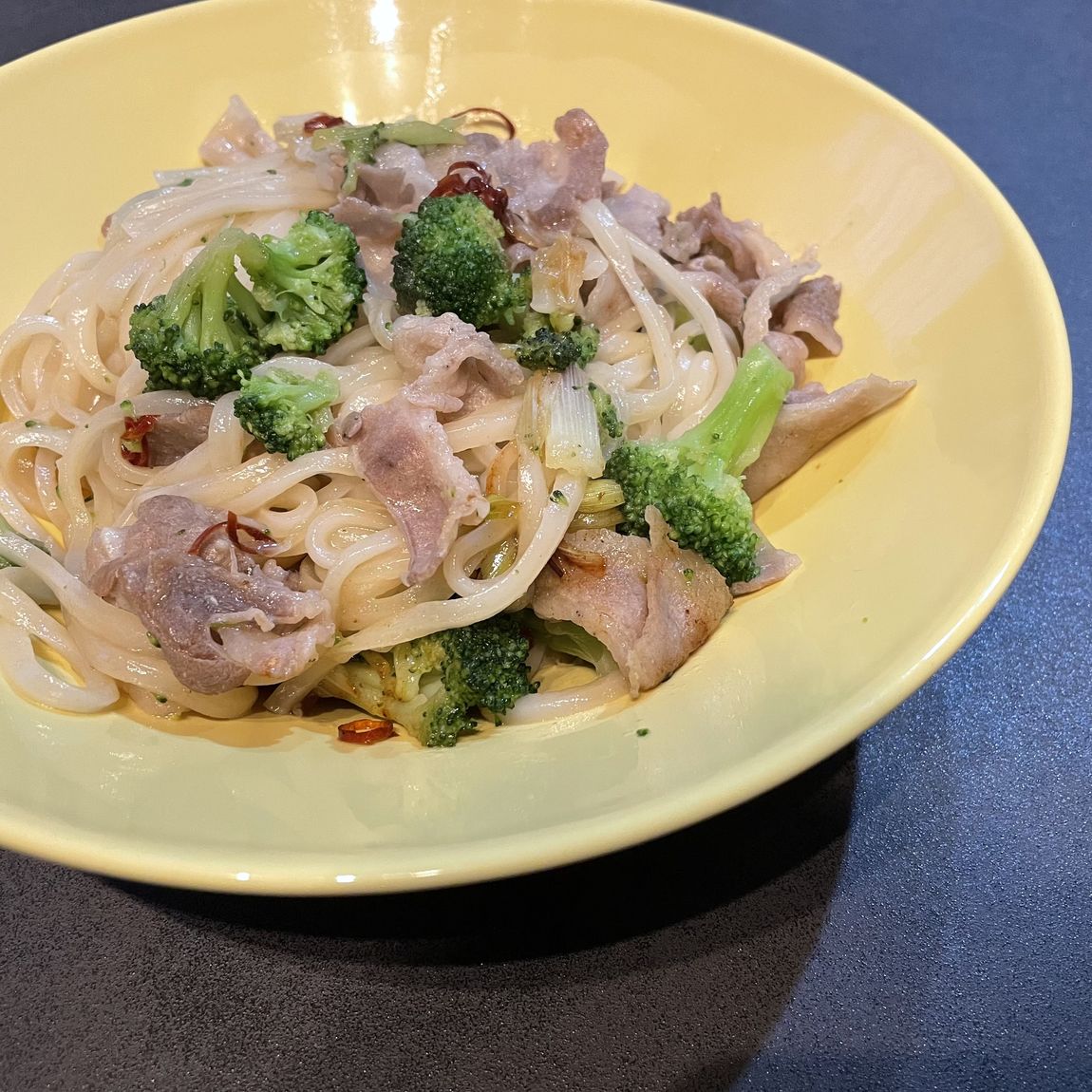 手作り　ペペロンうどん